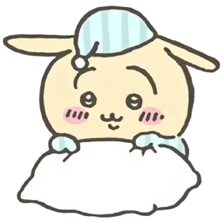 Telegram sticker 😴 chiikawa ( ´∀`) pt2