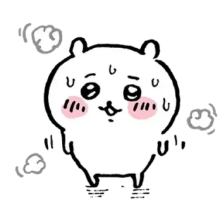 Telegram sticker 😮‍💨 chiikawa ( ´∀`) pt2