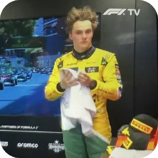 Telegram sticker 🧥 𝑀𝑐𝑙𝑎𝑟𝑒𝑛 [Join @formula1gc]