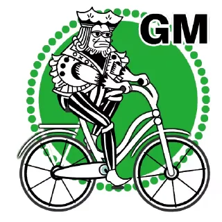 Sticker 🚲 🐸 PEPE HIROON