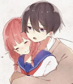Sticker 🌟 Обнимашки Манга | Hugs Manga :: @fStikBot