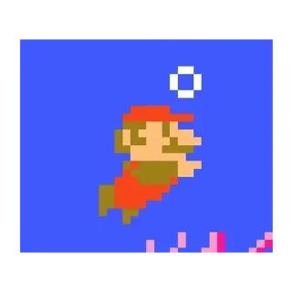 Video sticker 😊 超級瑪利歐兄弟8bit貼圖