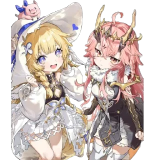 Video sticker 🫥 Duet Night Abuss :: @QStickBot