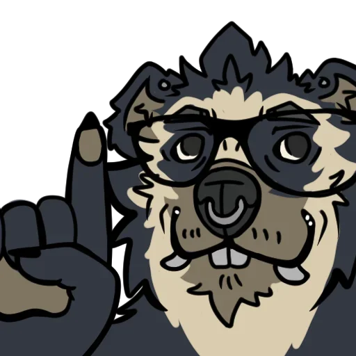 Telegram sticker 🤓 El pack leorimaru