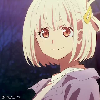 Video sticker 😃 Lycoris Recoil p1 @fixfox