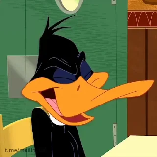 Video sticker 🤣 Daffy Duck @freetopsticker