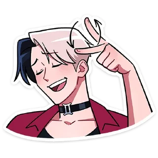 Telegram sticker 🌟 Джемини от @TgSticker
