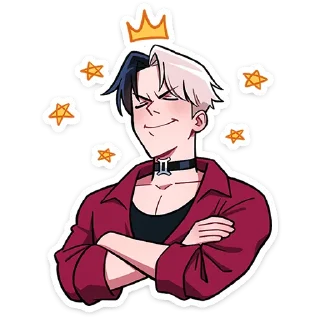 Telegram sticker 🌟 Джемини от @TgSticker