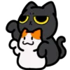 Video sticker 🐈‍⬛ (@ShoutoEmoji) Bla...