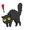 Video sticker 🐈‍⬛ (@ShoutoEmoji) Bla...