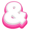 Sticker 🔡 𝐏𝐢𝐧𝐤 𝐏𝐚𝐧𝐭𝐡𝐞𝐫 - @nandaliimasz @abcemojiravena