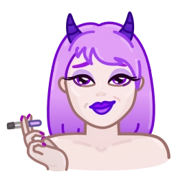 Telegram sticker 😈 https://t.me/+efAlrMa7UfMxMDJl