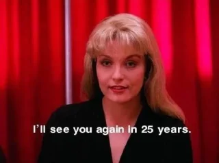 Telegram sticker 👋 Black Lodge @CoopersJournal