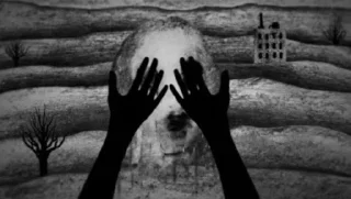 Sticker 😭 Black Lodge @CoopersJournal