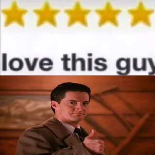 Video sticker ❤️ Black Lodge @CoopersJournal