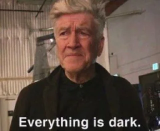 Telegram sticker 🌑 Black Lodge @CoopersJournal