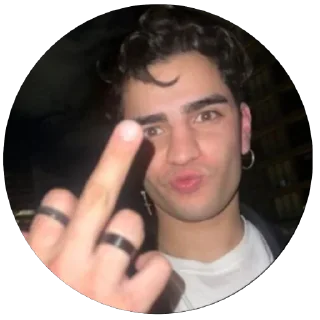 Telegram sticker 🖕 Dramachat Aldronimas