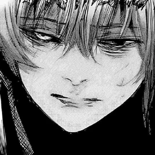 Telegram sticker ❤️ Tokyo ghoul manga :: @fStikBot