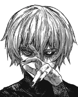 Telegram sticker ❤️ Tokyo ghoul manga :: @fStikBot