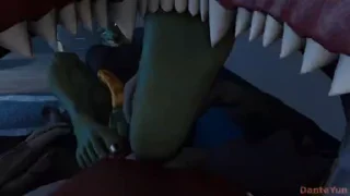 Video sticker 👅 Furry/Bara Hunky Husbands human Sweaty Feet