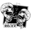 Sticker ☠ i love a @kgapten