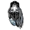 Sticker ☠ i love a @kgapten