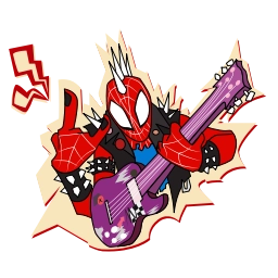 Sticker 🎸 @FF7FS - @x_o_x - @S7_5BOT