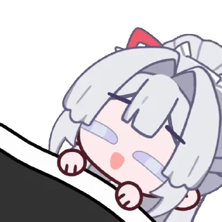 Video sticker 😴 my hiyuki @heroprine