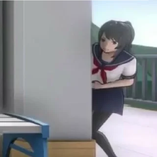 Telegram sticker 👀 Яндерка<3 :: @fStikBot