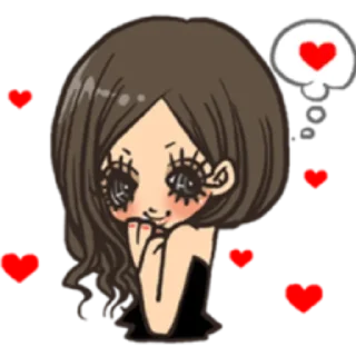 Sticker 😊 Cute girls | @young_gyaru