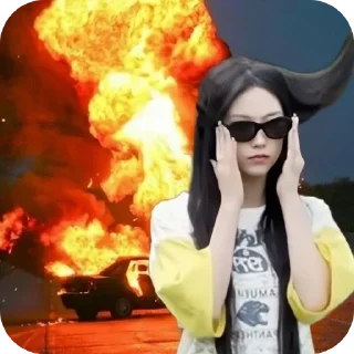 Telegram sticker 😎 Kristy's silly pack :: @fStikBot