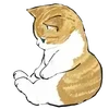 Sticker 🐱 あ by @bantlaura . . 🥦 :: @fStikBot