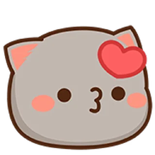 Video sticker 😘 Peach @ChentsJournal
