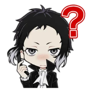 Video sticker ✳️ Bungo stray dogs @StickersCloud