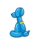 Telegram stiker 🤡 Twister the Dog