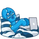 Telegram stiker 🧑‍💻 Twister the Dog