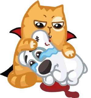 Telegram sticker 😭 вампы пишите :: @fStikBot
