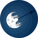 Video sticker ☪ Moon ☪ @hovert9