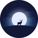 Telegram sticker ☪ Moon ☪ @hovert9