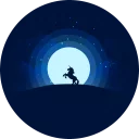 Telegram sticker ☪ Moon ☪ @hovert9