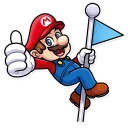 Telegram sticker 👍 It's-a Me, Mario!