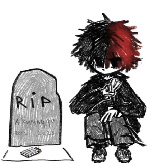 Телеграм стикер ✌️ Zxc // killy^/;* <-- Pinterest //