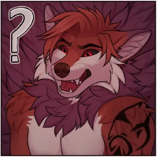 Telegram sticker ❔️ S O U L