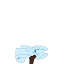 Telegram sticker 👆 Maned Wolf Stickers by Pulex