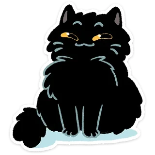 Video sticker 🐱 Кот Кефир от @TgSticker