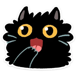 Telegram stiker 🐱 Кот Кефир от @TgSticker