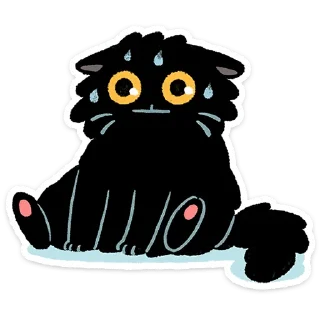 Sticker 🐱 Кот Кефир от @TgSticker