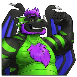 Video sticker 💪 CromeTheDragon