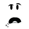 Sticker 😦 Лица роблокс @tgemojis