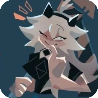 Telegram sticker 🔳 Katie  by  @Kto_kavo